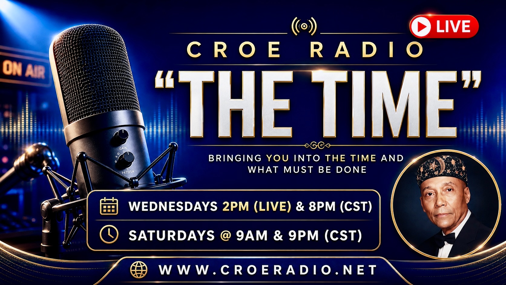 C.R.O.E. Radio The Time promotion