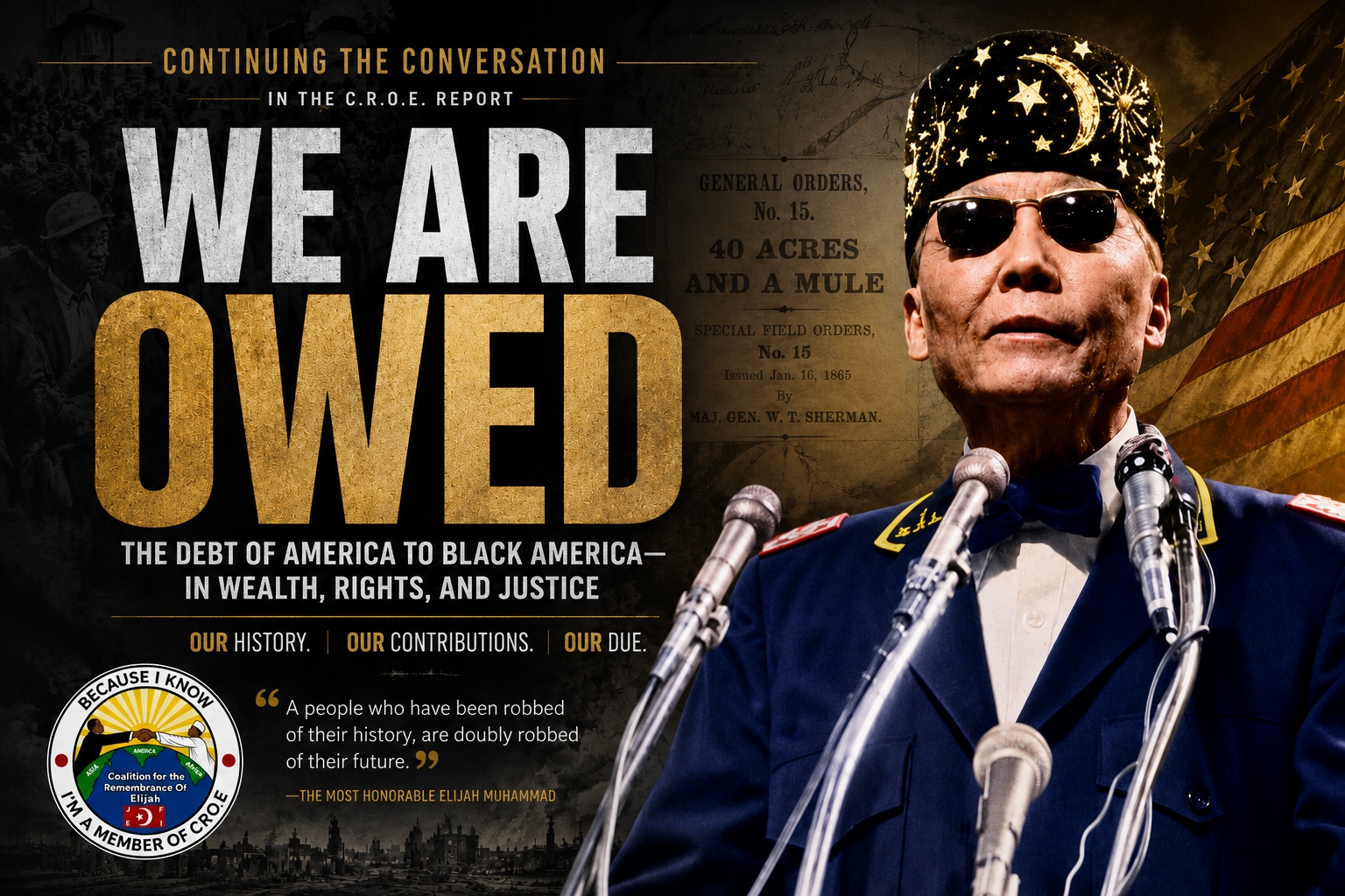 We Are Owed — a Continuing the Conversation essay by Jamil Muhammad